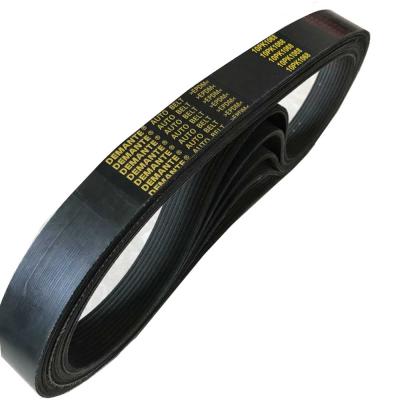 China Automobile Machine Or CR EPDM Poly Machine Car 6PK 8pk Rubber Fan Belt V-Ribbed Belt for sale