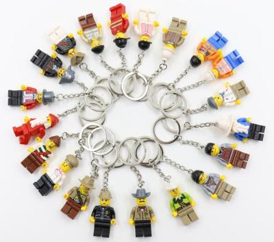 China DIY PLAY 20 Models Building Bricks Chains Block Figure Promotional Key Toys for sale