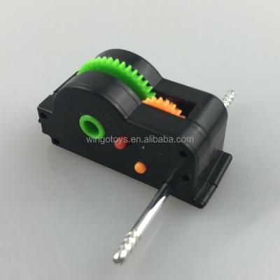 China Plastic+iron toy accessories gear box for pull out car toy spare parts for toy car for sale