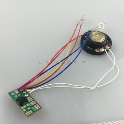 China healthy & light electronic toy accessories sound and light IC card for toys for sale