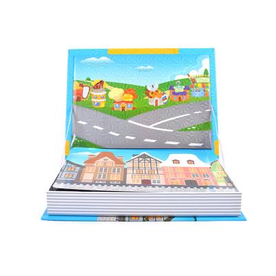 China DIY TOY Magnetic Book Magnetic Puzzle Cute Design Puzzle Toy Jigsaw Baby Toys Learning Magnetic Charm for sale