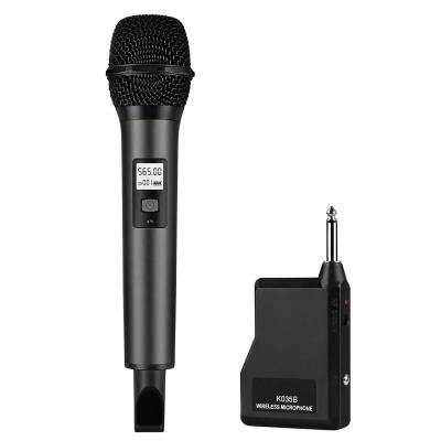 China Professional Handheld UHF Wireless Microphone OEM Handheld Microphone Portable Karaoke Microfone For Live Music K035B for sale