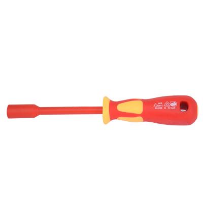 China IEC 60900 Electrical Certification M4-M13 Socket Wrench M4-M13 Socket Wrench VDE Tools Socket 1000v Non-Slip Insulated Insulated Tool Herramientas Screwdriver for sale