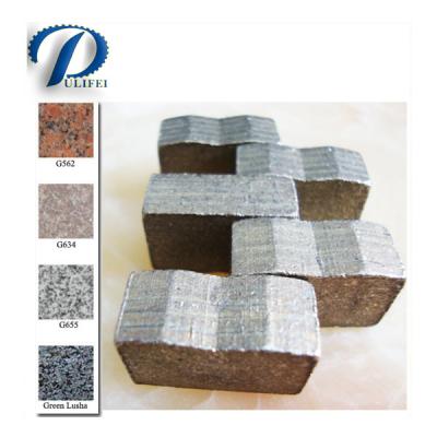 China Stone Granite Marble Reinforce Concrete Diamond Blade Cutting Teeth Diamond Segment for sale