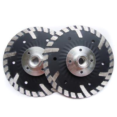 China 150MM Angle Grinder Saw Blade for Stone Cutting With Turbo Cutting Segment Saw Blade à venda