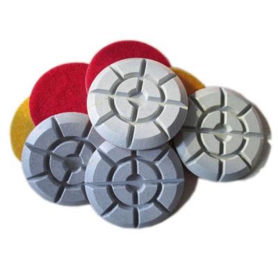 China Diamond Backing Polishing Pad For Concrete Floor Grinder Resin Pad Diamond Floor Polishing Pad Te koop