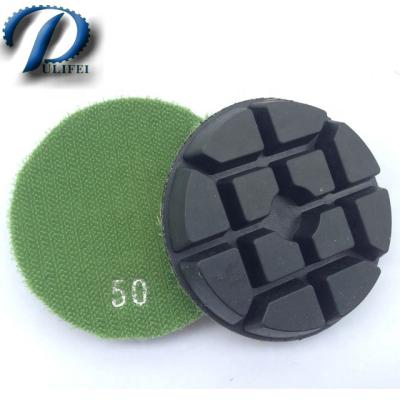 Κίνα Hybrid Pad 80mm Polishing Backing Concrete Resin Hybrid Polishing Pad for Concrete Floor Grinding προς πώληση