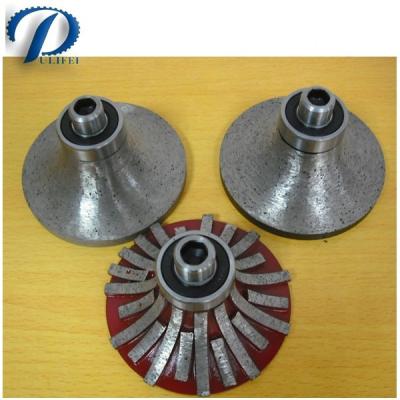 China Granie Marble Stone Edge Profiling Tools Polishing Machine Diamond Router Bit for Granite zu verkaufen