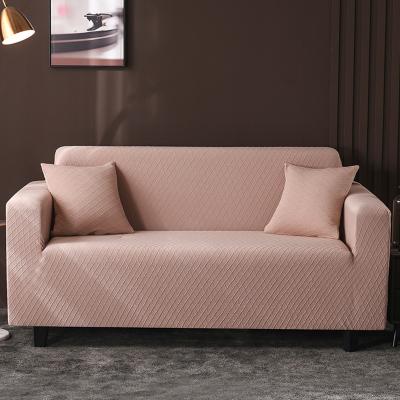 China 1-4 Setaer Turkey Elastic Couch Sofa Covers Embroidered Design Full Cover Stretch Jacquard Sofa Cover for sale