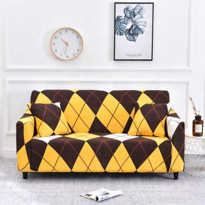 China Modern Hot Selling Cover Feature For Modern Sofa Couch Printed Sofa Covers for sale