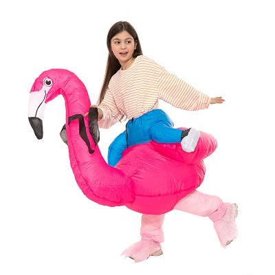 China Hot sale factory price funny inflatable costume for adult inflatable flamingo costume for sale