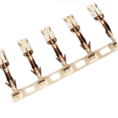 China Wire Connecting Machine Tool Pin Brass Motor Chassis Trucks Auto Wiring Excavator Crimping Terminal Connector for sale