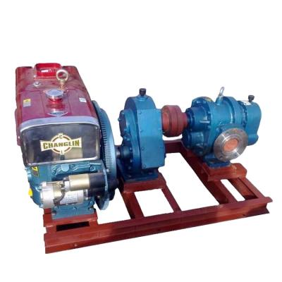 China Other LCW Cast Iron Bitumen Pump Transfer Pump Diesel Engine Pump for sale