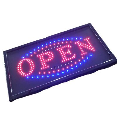 China Buildings Wholesale China LED Sign Fashion Neon Sign Display Trendy Flashing Open Sign for sale