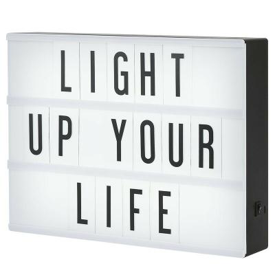 China Factory Price Direct Rechargeable Cheap Cinema Light Box Emojis Symbols Easy Installation for sale