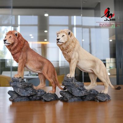 China China JJM Lion Interior Decorative High Quality Statue for Office for sale