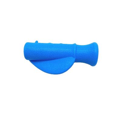 China Single& Wheelchair Rollator Walker Spare Parts High Quality Modern Blue Plastic Handles For 22mm Hose for sale