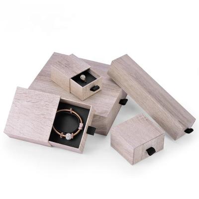 China Eco - Friendly Gift Jewelry Drawer Box Set Paper Jewelry Box Packaging for sale