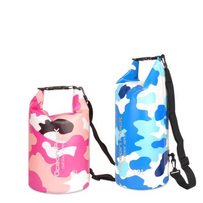 China 2L 3L 5L 10L 15L 20L 30L Lightweight Boating Floating Hiking Wet Custom Package Ocean Logo Outdoor Polyester PVC Bag Waterproof Dry Bag for sale