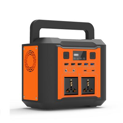 China Home power station 300w lifepo4 110v 120v portable power station lithium portable AC/DC generator for sale