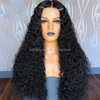 China 13x6 Density 13x6 Lace Front Human Hair Wigs 40 Inch HD Deep Curly Loose Wave Deep Wave Virgin Remy Hair Extension 180 Lace Frontal Wig for sale