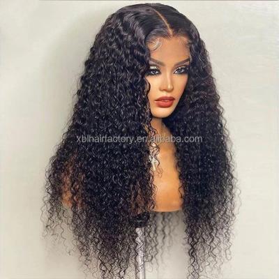 China Hd Virgin Remy Hair Extension Wholesale Deep Wave Hair Frontal Wig Vendors Full Lace Front Wig Cheap Natural Human Hair Raw Brazilian Extension Lace Frontal Wig for sale