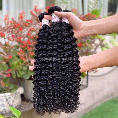 China Brazilian Seller Non-chemical 12a Brazilian Remy Hair Wholesale Virgin Brazilian Hair Curly Raw Hair Extension Bundle for sale