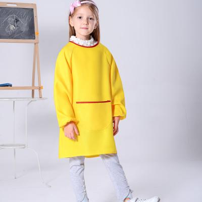 China Good For Washing And Drying Pul Multifunctional Baby Bib Custom Printed Long Sleeve for sale