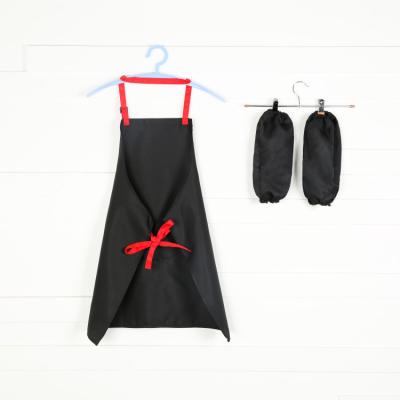 China Good For Washing And Drying High Quality Orange Kitchen Opening Adult Aprons Barber Uniform H Strap Stylist Apron Bib Apron for sale