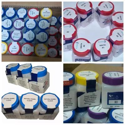 China Ceramic Materials Dental Consumables PFM Porcelain Powder Dentine / Enamel / OP for sale