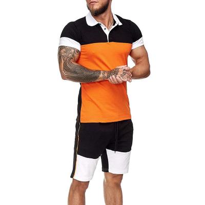 China New Breathable Men's Short Set Shorts Sets For Men Mens Short Sets 2021 for sale