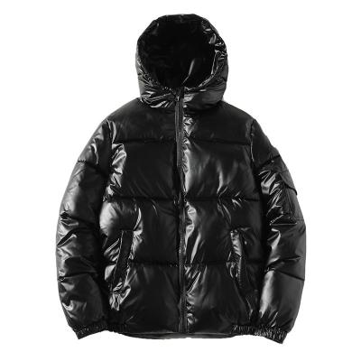 China High Quality Colorful Fashion Man Windproof Big Hooded Down Jackets Feather Bomber Down Jackets Mens Clothing for sale