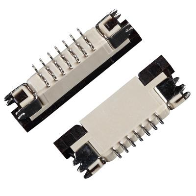 China 0.8mm pitch FFC & FPC connectors,Flexible Printed Circuit connector with ZIF,Top contact type for sale