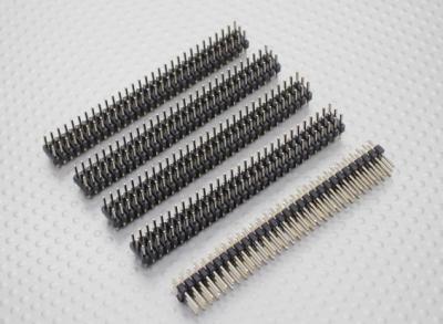 China Straight Pin Header 3 Row 30Pin 2.54mm Pitch,board to board connector,through hole type for Printed Circuit Board for sale