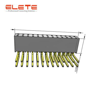 China PC/104 2.54 mm Pitch 2x13 Pin 26 Position PCB connector, female header for sale