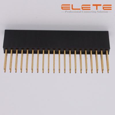 China PC104 Header Pin 2*20 female, 2.54mm pitch connector for sale