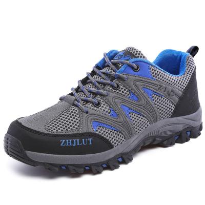 China PU Outdoor Adventure Trekking Sneakers Sporty Men Waterproof Heighten Shoes for sale