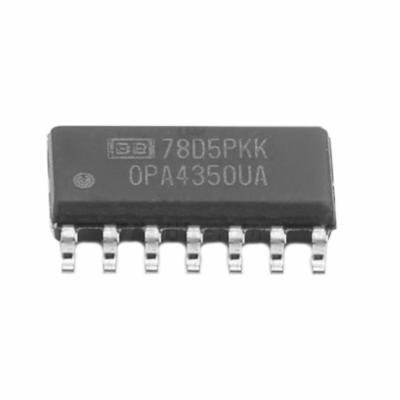 China Circuitos integrados nuevos y originales SOIC-14 de OPA4350UA/2K5 de Digitaces en venta