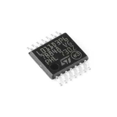 China In de flitsmcu Halfgeleider van Voorraadstm STM32L011 STM32L 32L011 tssop-14 8KB breekt IC Uiterst kleine Microcontroller met 32 bits STM32L011D3P6 af Te koop