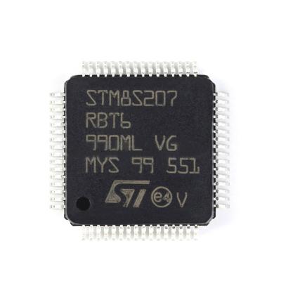 China Electron Components Supplies 8-bit Mrocontrollers Voltage Regulator Log S Driver STM8S207RBT6 Ic for sale