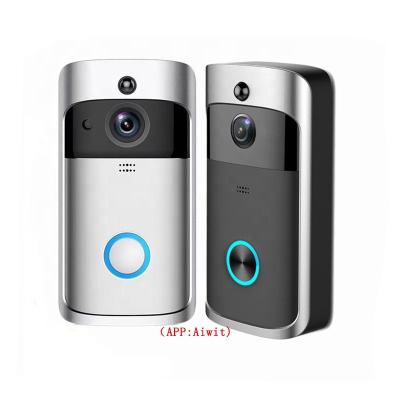 China Small ABS video 720PHD smart wireless doorbell battery video camera homeRing wireless video doorbell for sale