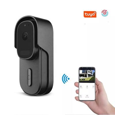 China ABS Smart Tuya Video Doorbell HD1080P wifi Doorbell Video Intercom Monitoring Wireless Pet Home Video Doorbell for sale