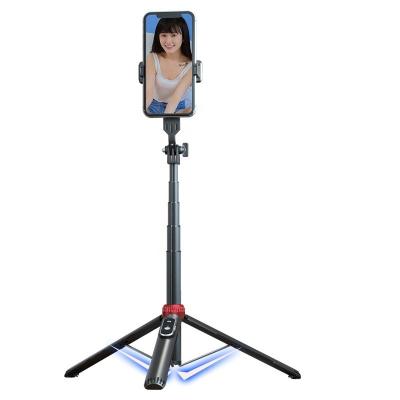 China Universal Fold Bracket P160 Selfie P160 Selfie Stick Light 1.6m Floor Tripod Mount Stand Cable Selfie for sale