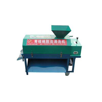 China Farms manufacturer low price automatic green walnut peeling machine walnut sheller for sale