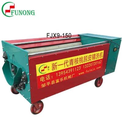 China China Walnut Peeler Price Green Pecan Cleaning Peeling Sheller Pecans Cleaning Green Washing Walnut Shelling Machine for sale