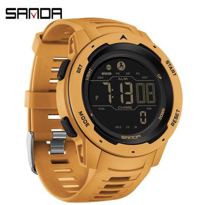 China Good Quality Alarm Calorie Pedometer Alarm Clock Waterproof Shockproof Digital Multifunctional Sports Smart Watch For Men for sale