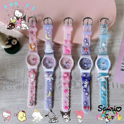 China New fashion children's cartoon girl quartz watch students silicone fashion watch factory direct sales cute children watch for sale