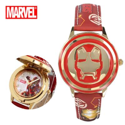 China New fashion kids boys cartoon quartz watch superhero Captain Iron men's watch cool children's watches for sale