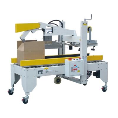 China CLOTHING Christmas Offers CE Certification Side Belt Conveyor Carton Sealing Machine For Box for sale