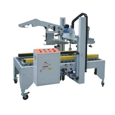 China FY-40CS Beverage Bottom Sealing Machine Semi-automatic Folding Carton Box Sealing Machine for sale